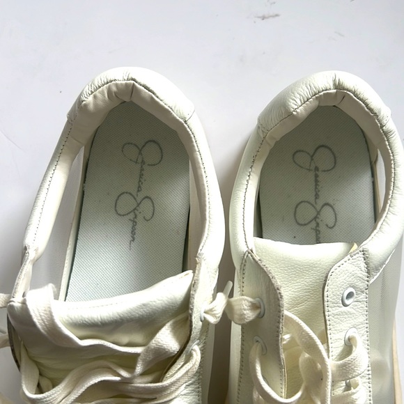 JESSICA SIMPSON Leather/Man Made Upper Athleisure Shoes - Side Mesh - Picture 3 of 4